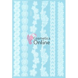 Tatuaje temporare pentru corp HENNA Alb J205